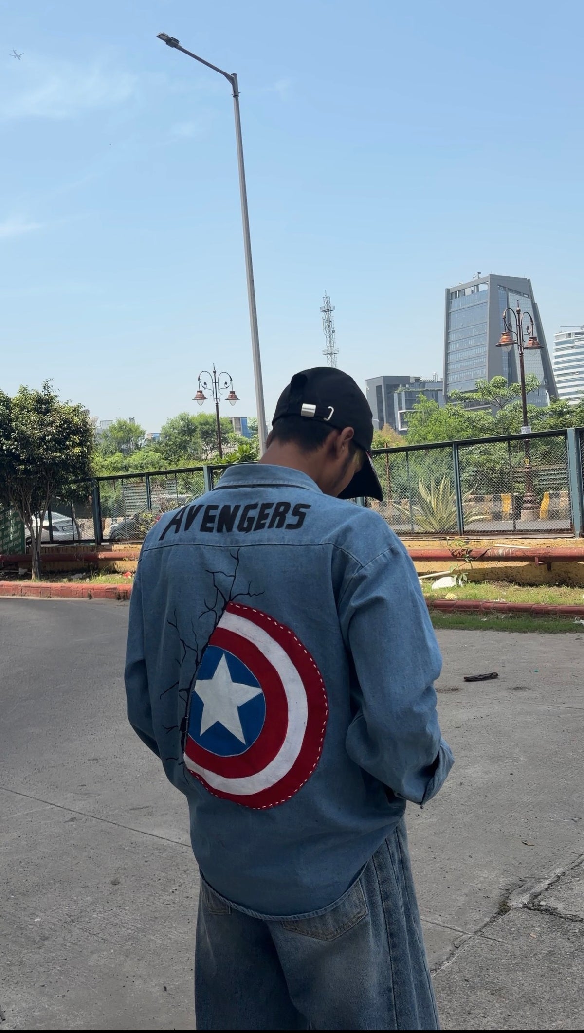 Captain shield shirt