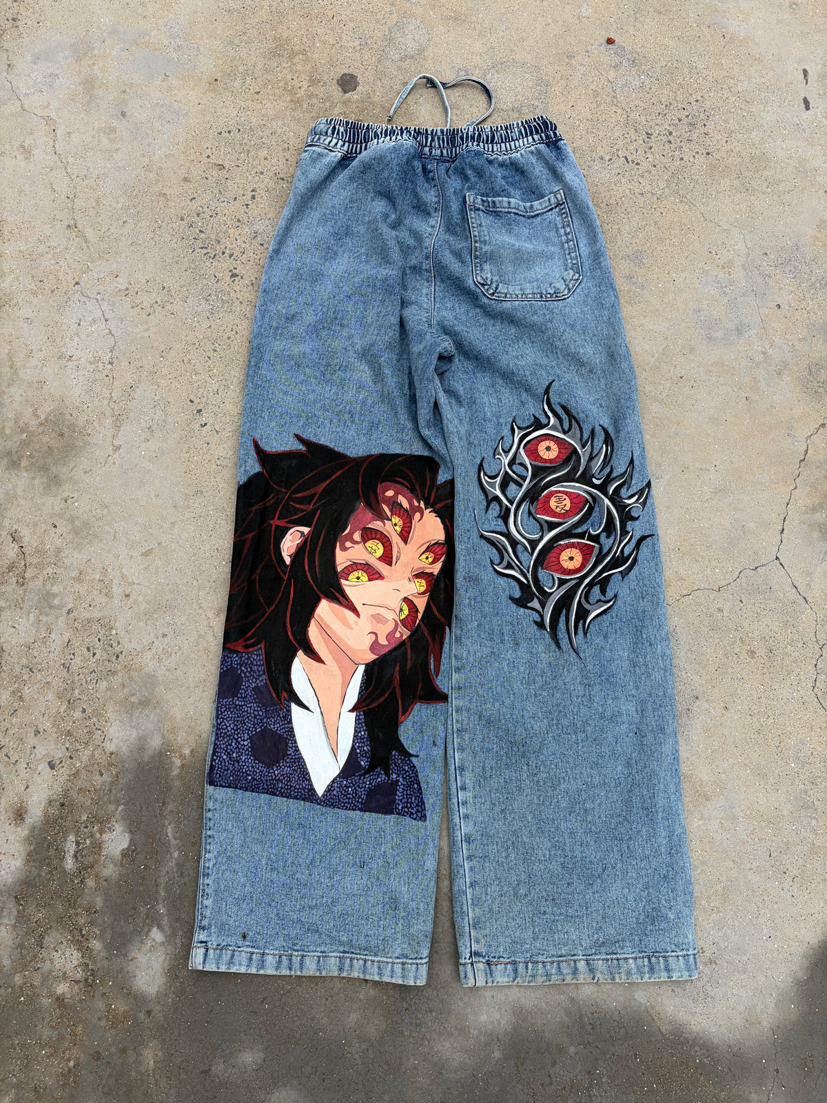 kokushibo Blue Jeans
